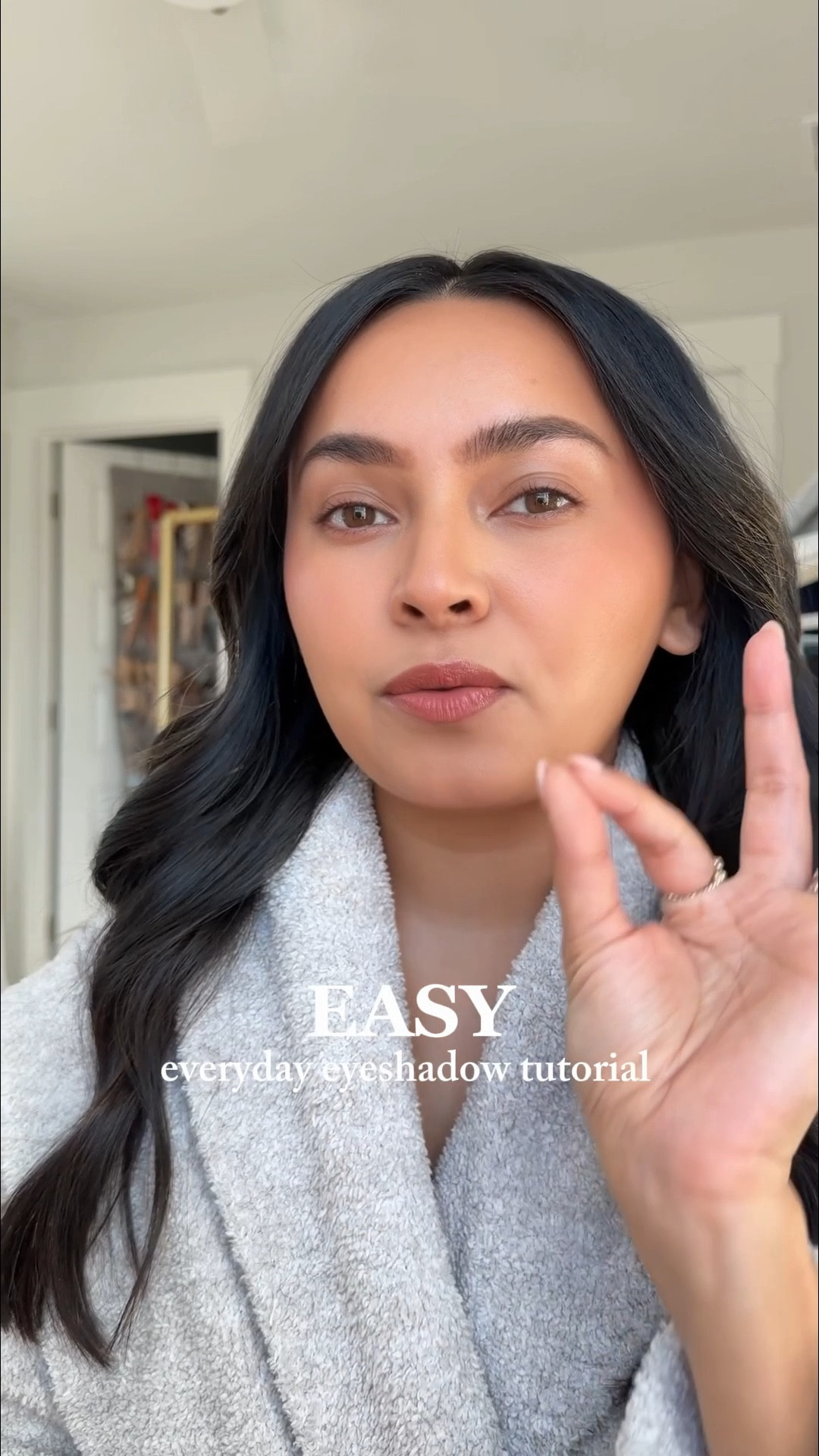 Easy eyeshadow tutorial!
Eyeshadow shades sandstone on the lid and chestnut in the crease
Liquid liner shade intense black
Lower lash liner shade cocoa
Mascara shade black code: honeysweetpetite15 for 15% off 
Robe size 1
DIBs code HONEYSWEET for 10% off



#LTKgrwm #LTKmorningroutine #LTKBeauty