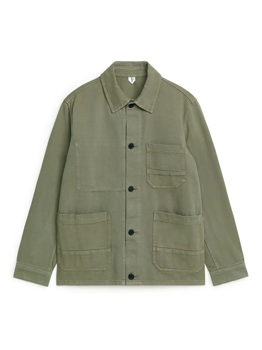 Overdyed Twill Overshirt | ARKET (US&UK)