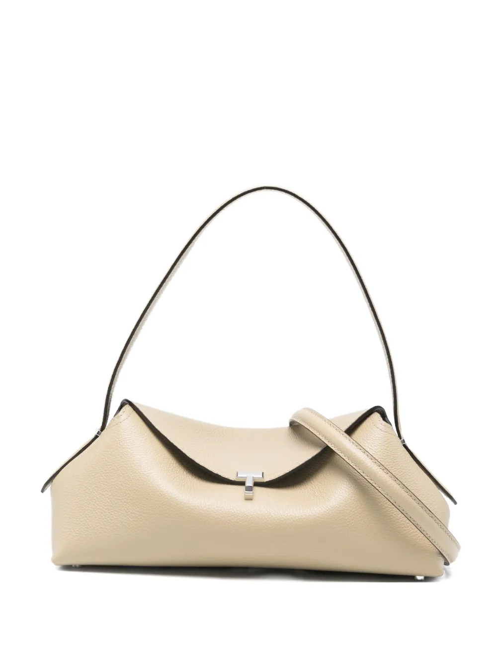 medium T-lock grained-leather shoulder bag | Farfetch Global