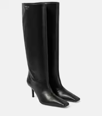 Leather knee-high boots | Mytheresa (US/CA)