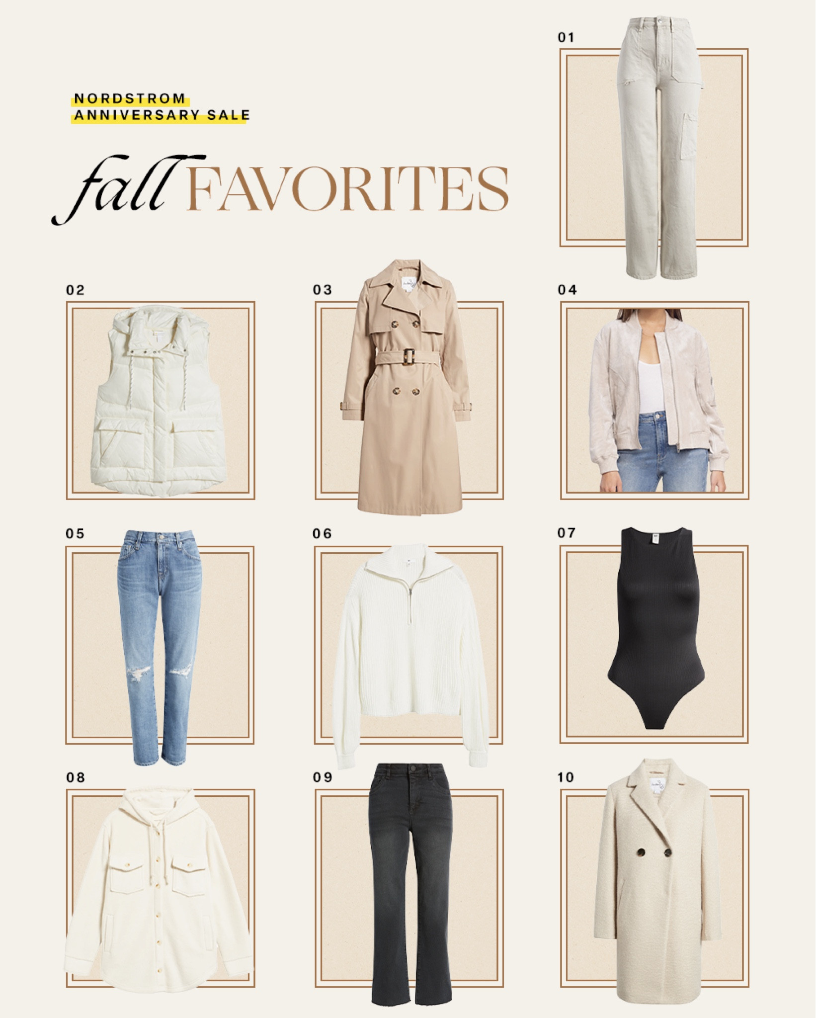 Nordstrom Anniversary Sale fall fashion favorites #nordstrom #sale #nsale #fall

#LTKsalealert #LTKxNSale #LTKunder100