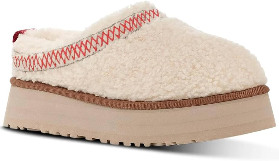 NATRAKI Women's Platform Slippers Mini Boots Braid Slippers with Plush Fleece Lining Fuzzy Slippe... | Amazon (US)