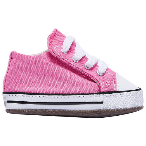 Girls Infant Converse Converse All Star Crib - Girls' Infant Shoe Pink/Natural Ivory/White Size 03.0 | Kids Foot Locker (US)
