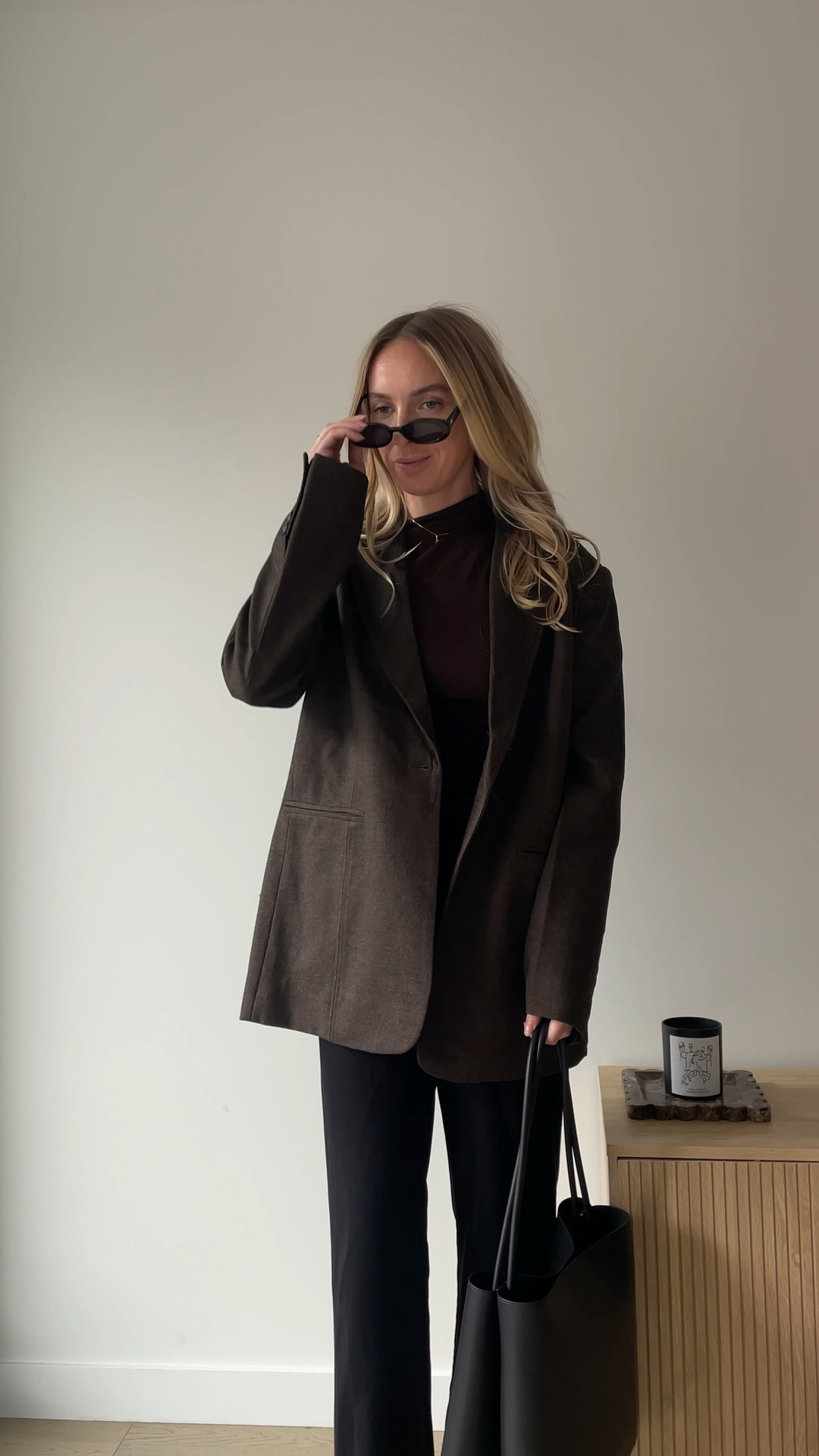 New chocolate brown pieces in from Dissh 🤎 also, how perfect is this black tote bag!? 

#LTKaustralia #LTKworkwear #LTKautumn