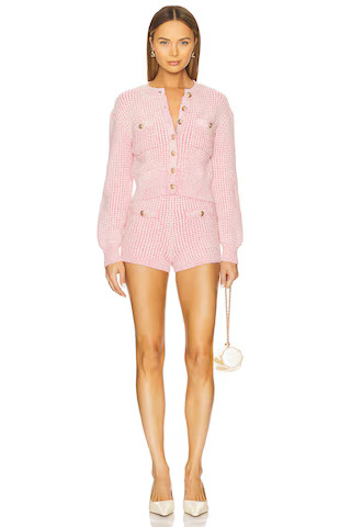 MAJORELLE Estelle Knit Shorts in Pink from Revolve.com | Revolve Clothing (Global)