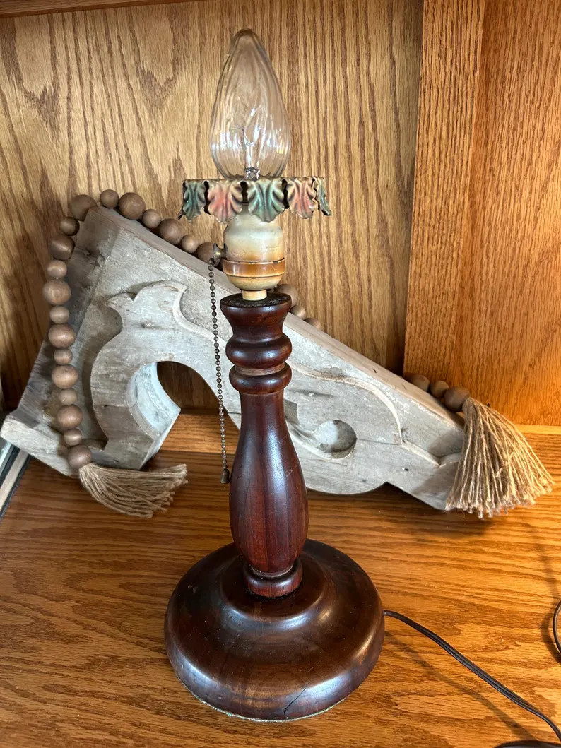 Vintage Table Lamp - Etsy | Etsy (US)