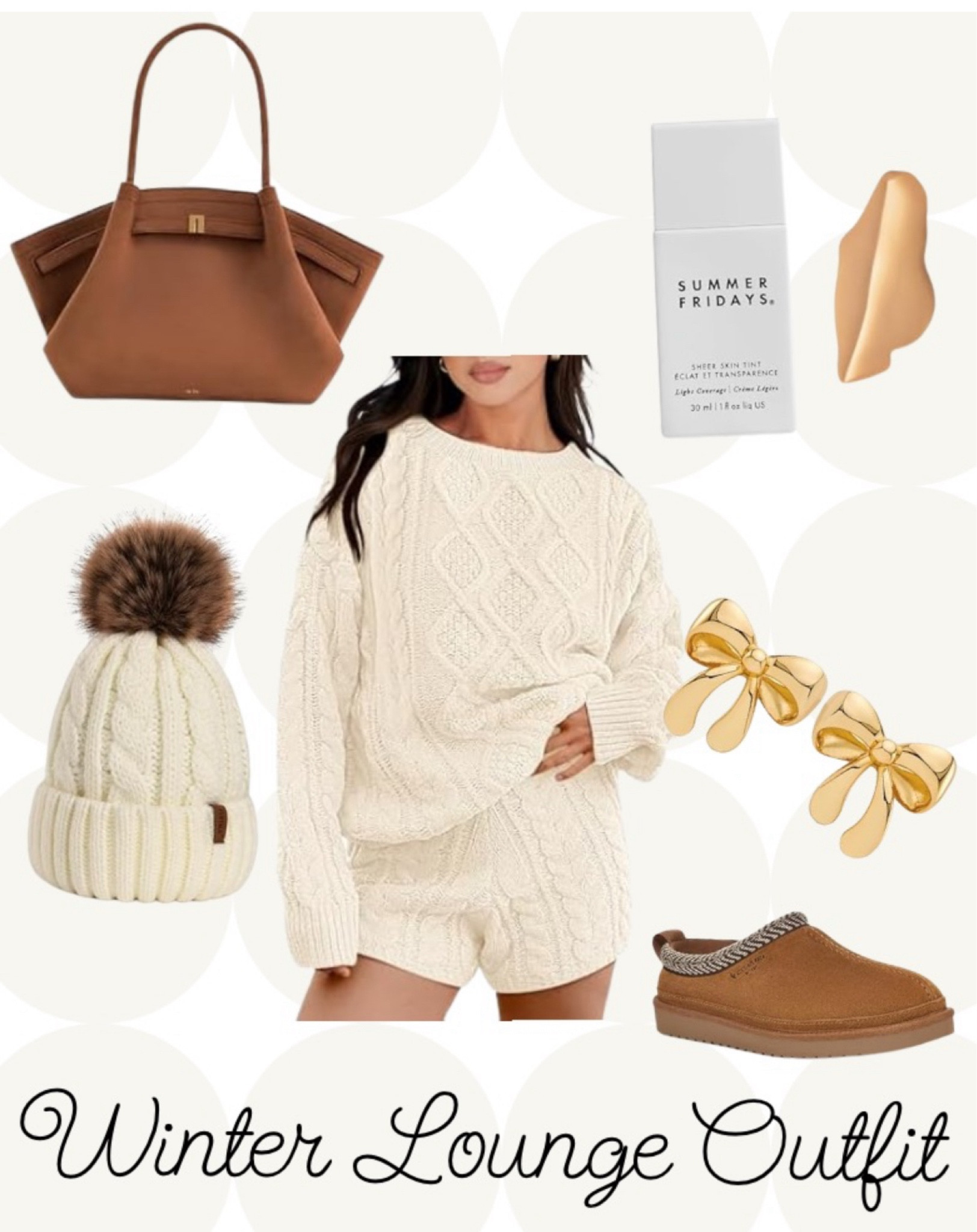 Amazon Winter Lounge Outfit Inspo

LTKGiftGuide / ltkfindsunder100 / ltkfindsunder50 / LTKitbag / LTKshoecrush / LTKstyletip / LTKbeauty / LTKsalealert / Amazon / Amazon finds / Amazon fashion / Amazon style / Amazon sale / winter outfit / lounge / loungewear / Lounge outfit / ugg slippers / koolaburras / uggs / summer Fridays / beanie / sweater set / sweater sets / set / sets / matching set / matching sets / Jw pei bag / jw pei / neutral fashion / neutrals / bow earrings / earrings / jewelry / sale / sale alert 

#LTKCyberWeek #LTKSeasonal #LTKHoliday