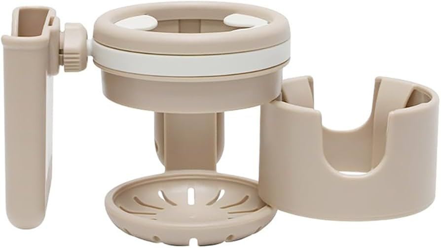 Retractable Stroller Cup Holder with Phone Holder,Exclusive Non Slip Clip Firmly Grip Stroller Ba... | Amazon (US)