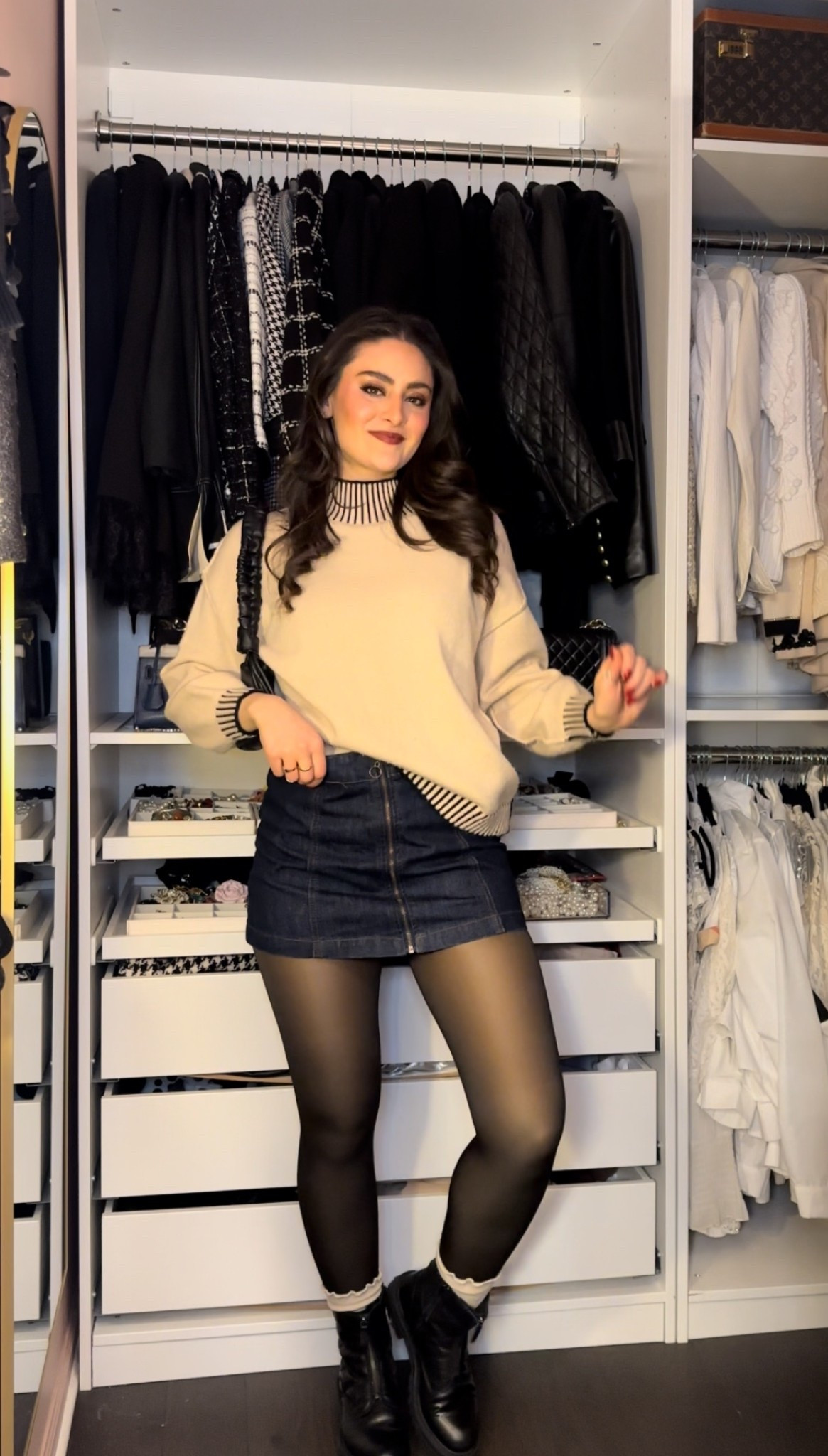 Fleece tights are the best unkept winter secret 🤭

Any outfit turns into a cold day outfit with a pair of cozy tights! Comment SHOP for a message with the links 🔗 

#fashion #winter #winterwear #outfits #fashionstyle Amazon style finds sweater cozy knit mini skirt boots snow 

#LTKootd #LTKSaleAlert #LTKgrwm