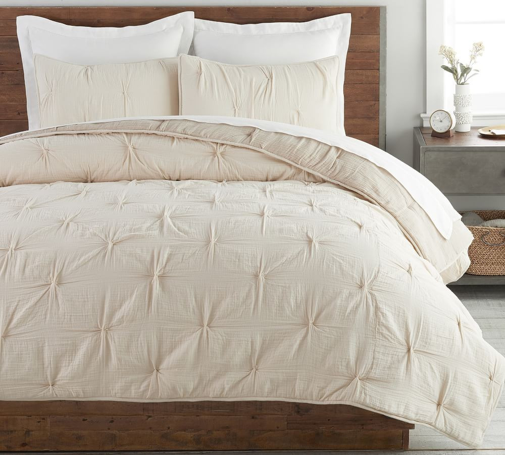 Soft Cotton Handcrafted Quilt & Shams | Pottery Barn (US)