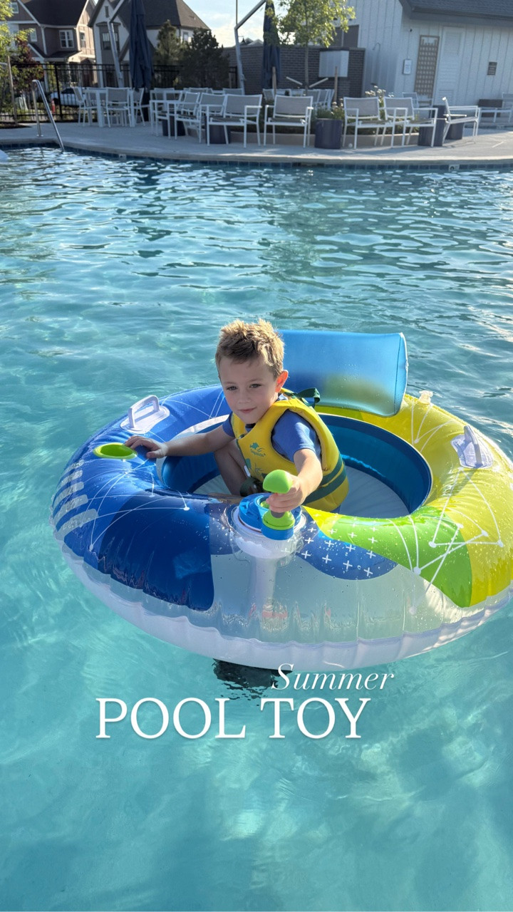 So cool! Motorized pool floats!

#LTKSeasonal #LTKmomlife #LTKKids
