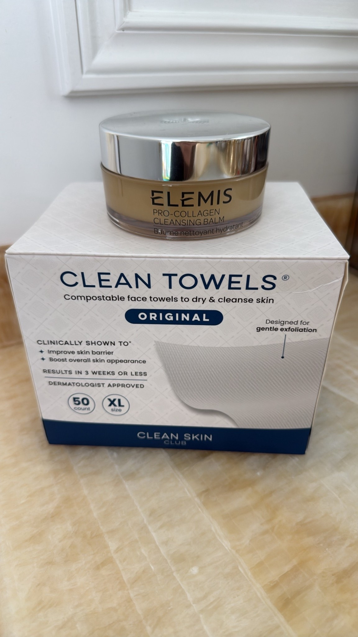 Loving this combo to get my makeup off 