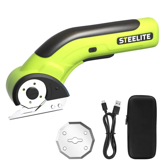 Steelite Cordless Electric Scissors,Electric Cardboard Cutter,4V Rechargeable Box Cutter with Rep... | Walmart (US)