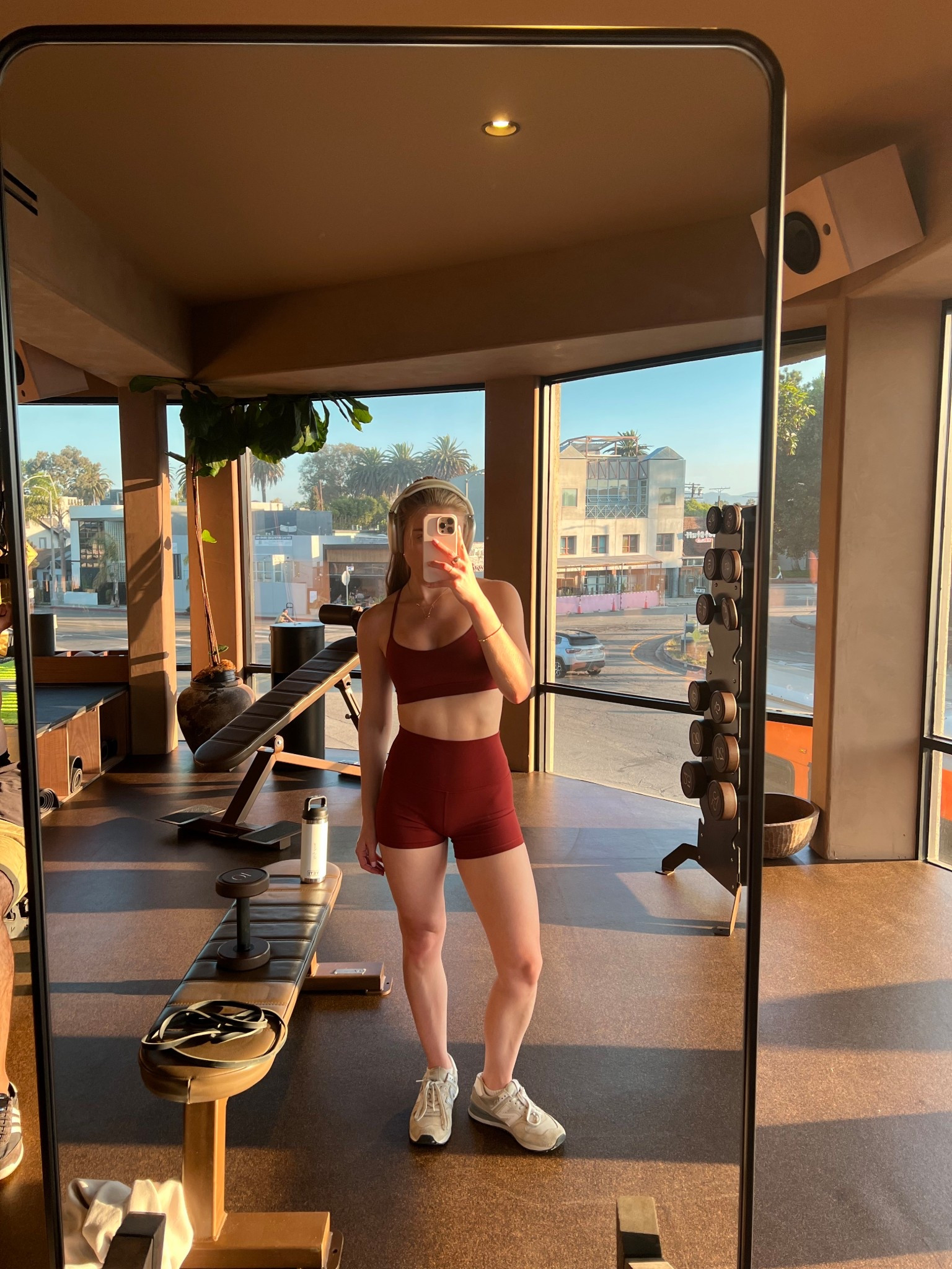 The cutest lululemon set for fall!! Wearing a size 4 in the top and 6 in the bottoms but a size 6 in the top would have been a little more comfy! The flow Y bra is my most worn sports bra and I have it in a ton of colors! 

#LTKFindsUnder100 #LTKSeasonal #LTKActive