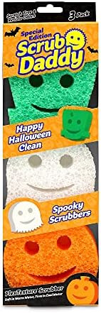 Amazon.com: Scrub Daddy Sponge - Halloween - Non-Scratch Scrubbers for Dishes and Home - 3ct : Ev... | Amazon (US)