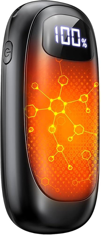 Hand Warmers Rechargeable - 2 Pack Electric Hand Warmers 14000mAh, 16 Hrs Warmth Dual-Sided Heati... | Amazon (US)