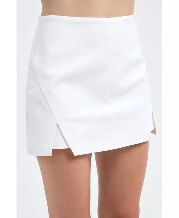 endless rose Women's Cut Out Mini Skort - Macy's | Macy's