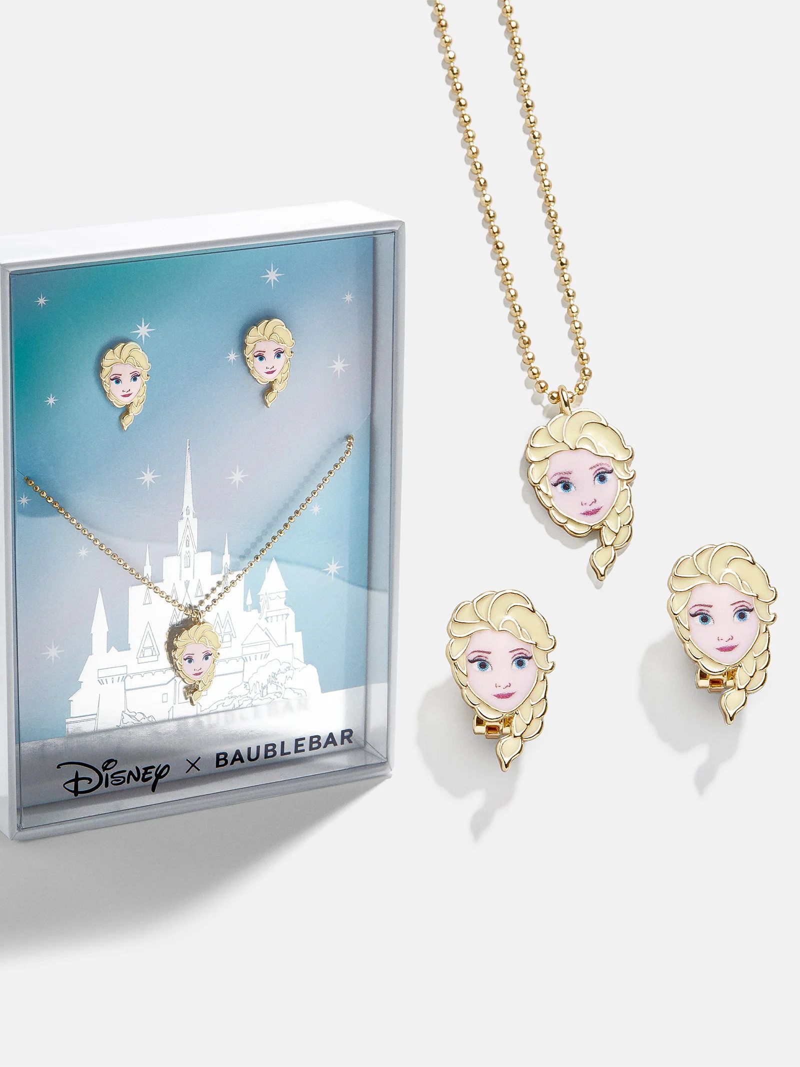 Elsa Disney Princess Kids' Jewelry Set | BaubleBar (US)