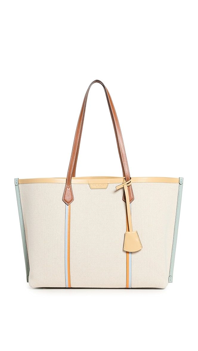 Tory Burch Perry Canvas Triple Compartment Tote | SHOPBOP | Shopbop
