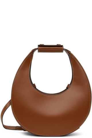 Staud - Tan Mini Moon Bag | SSENSE