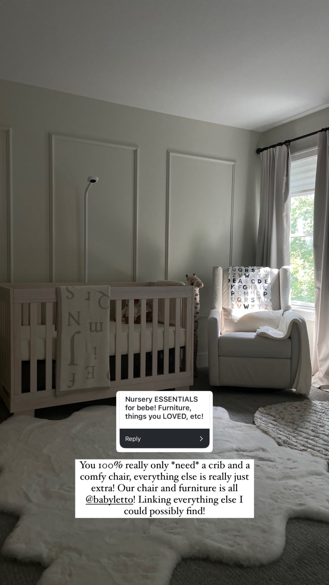 Nursery essentials 🩵

#LTKBaby #LTKBump #LTKKids