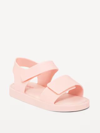 Unisex Jelly Double-Strap Sandals for Toddler | Old Navy (US)