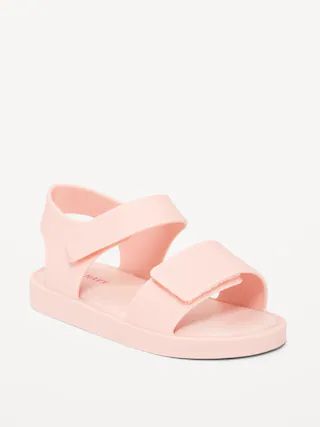 Unisex Jelly Double-Strap Sandals for Toddler | Old Navy (US)