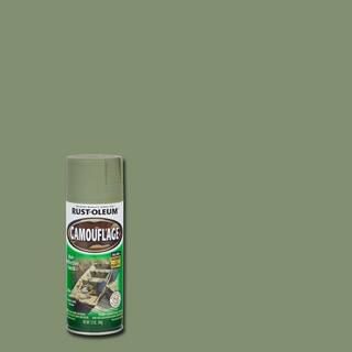 12 oz. Army Green Camouflage Spray Paint | The Home Depot