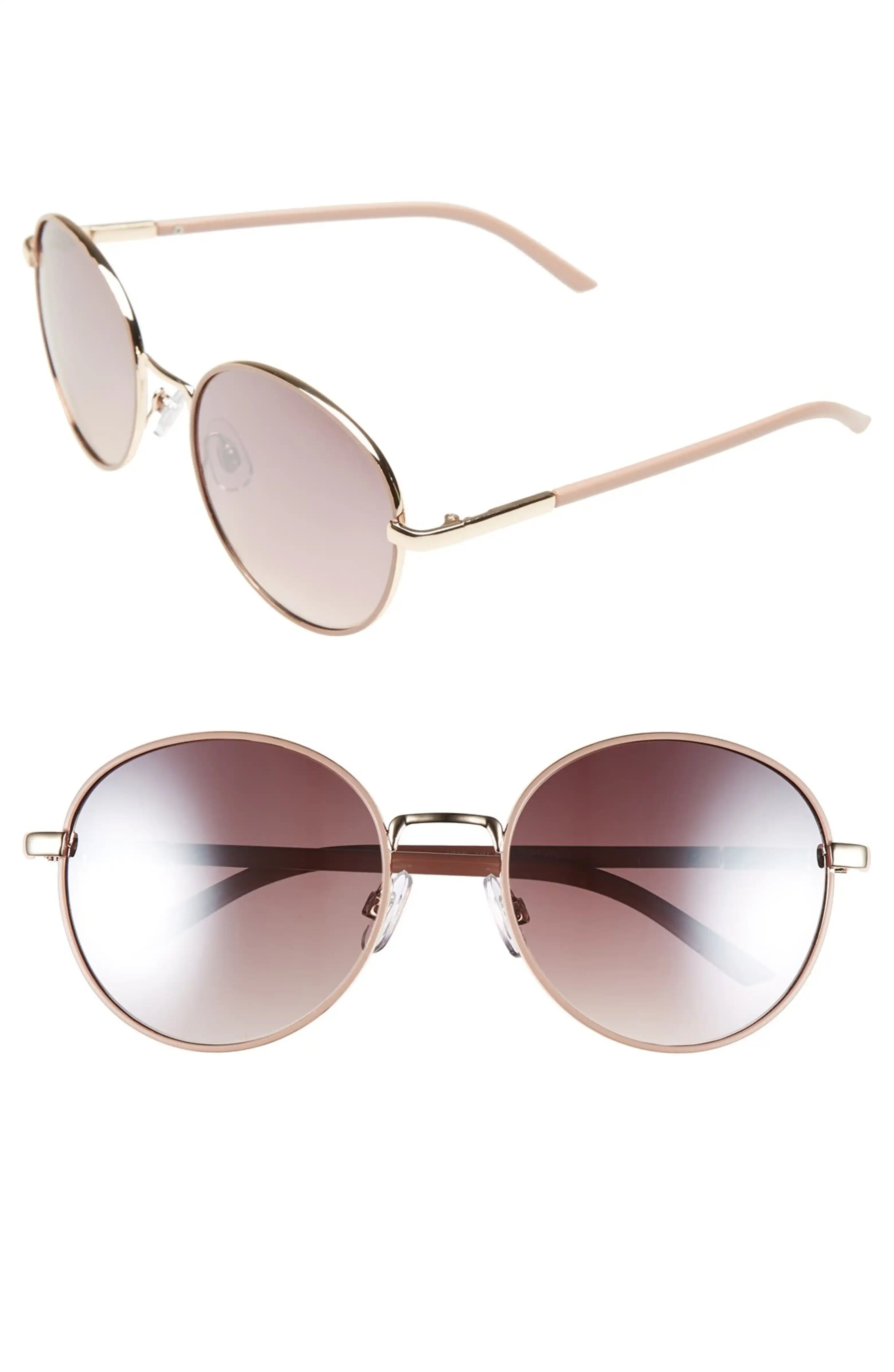 55mm Round Sunglasses | Nordstrom