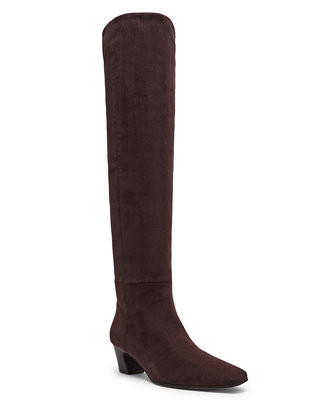 Women's Stryker Wide-Calf Over-the-Knee Block-Heel Boots | Macy's