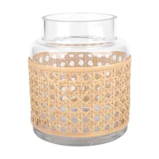 6" Rattan Glass Vase by Ashland® | Michaels Stores