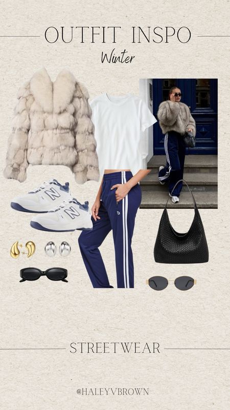 Oversized Sweater, Thick Sweater, Chunky Gold Earrings, Silver Chunky Earrings, Rectangle Sunglasses, Ankle Socks, Loafer Socks, Sambas, Casual Fall Outfit, Pinterest Outfit, Running Errands Outfit, Winter Outfit, Winter Inspo, Winter Hair, Winter Hair Color, 90s Blowout, Oval Sunglasses, Mob Wife Aesthetic, Fur Coat, Track Pants, New Balance Sneakers, White T Shirt

#LTKSeasonal #LTKshoecrush #LTKstyletip