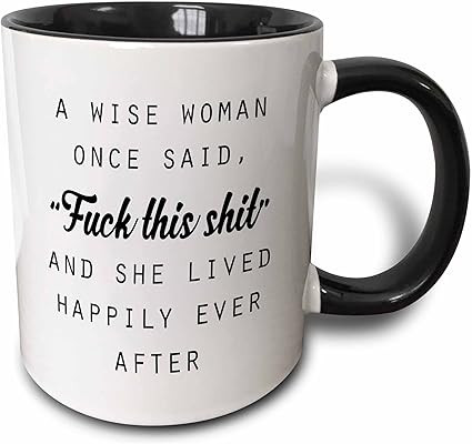 3dRose Funny Moose Original Art Cartoon Two Tone Black Mug, 1 Count (Pack of 1) | Amazon (US)