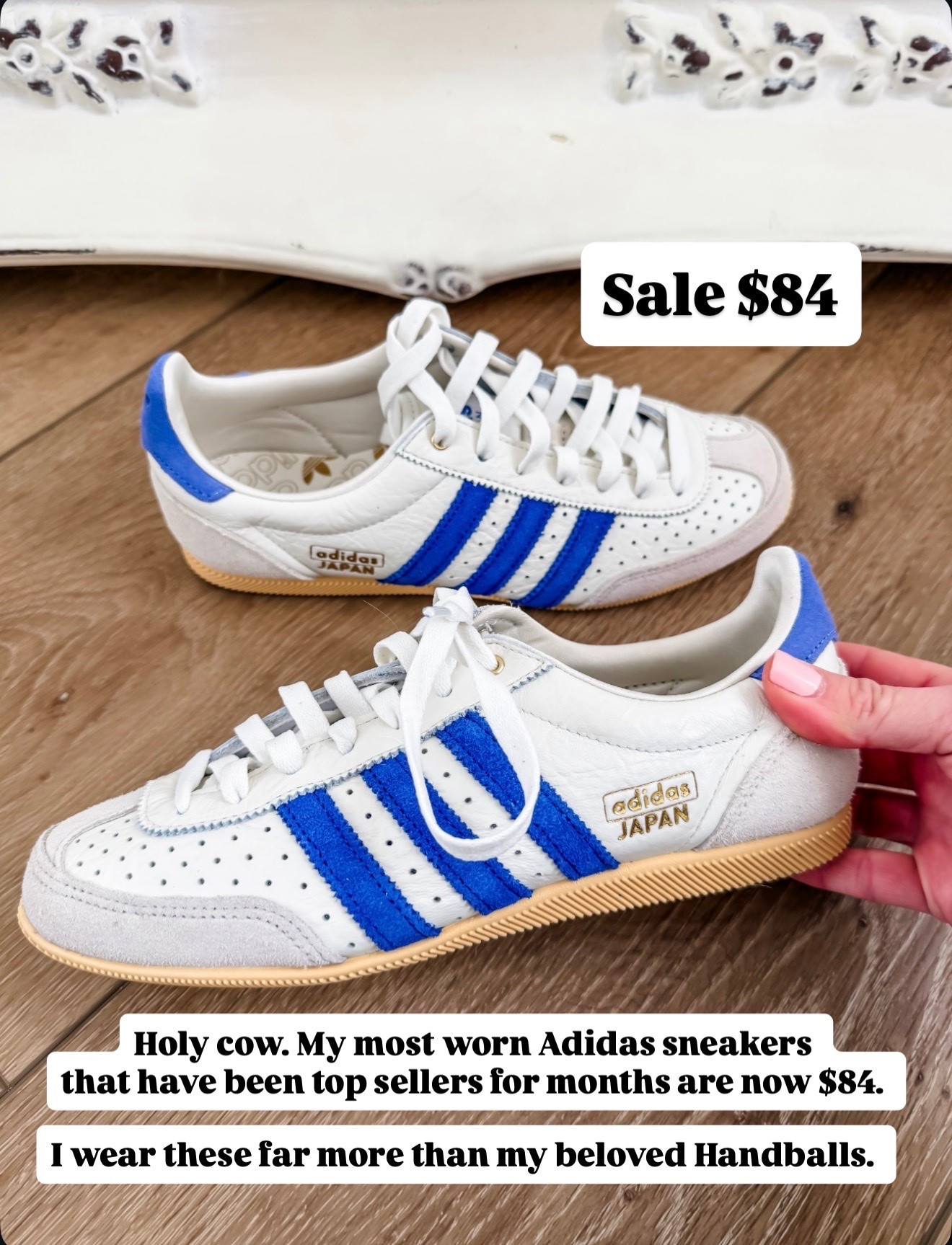 Adidas sneakers size down half

#LTKSaleAlert