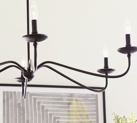 Lucca Iron Chandelier | Pottery Barn (US)