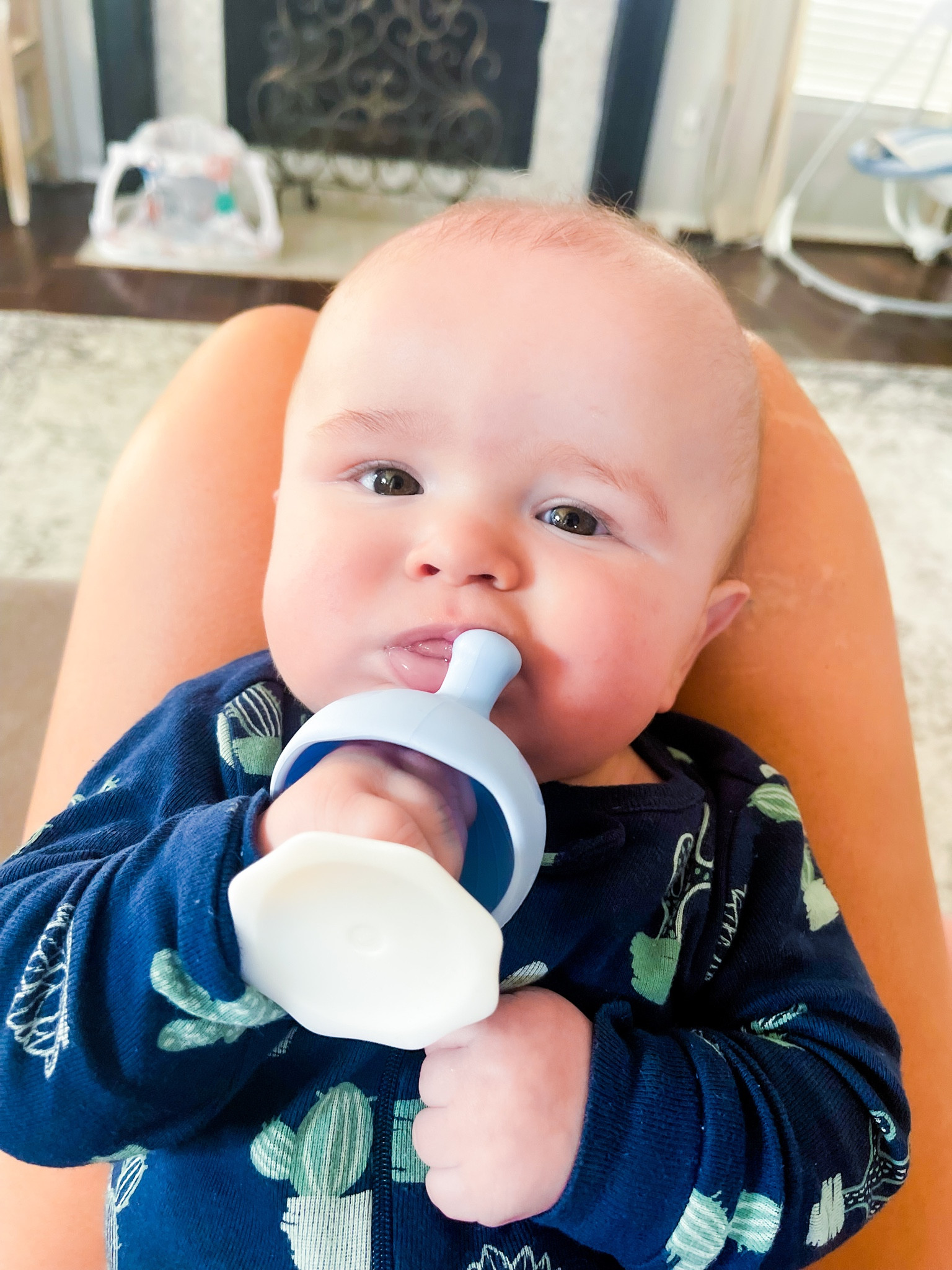 Baby boy is teething now. 🫣 this is our favorite teether! #baby #teething #teether 

#LTKBaby #LTKFamily