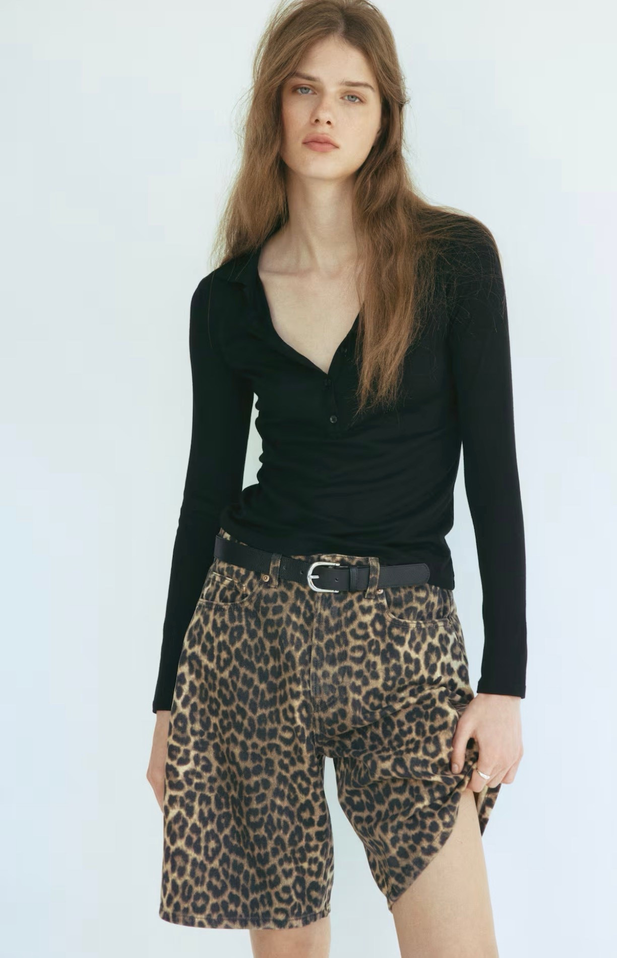 Leopard Bermuda shorts!!! Leopard is a neutral, remember!!! 

#LTKMidsize #LTKOver40 #LTKSeasonal