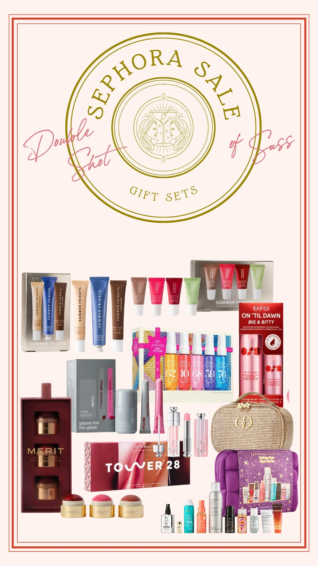 Sephora sale gift sets! The easy and perfect gift for a beauty lover!  

 

#LTKHoliday #LTKSaleAlert #LTKBeauty
