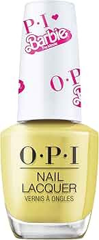 OPI Nail Lacquer, Opaque Crème Finish Yellow Nail Polish, Up to 7 Days of Wear, Chip Resistant &... | Amazon (US)