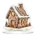 MOQIN Christmas Decorations Indoor Resin Gingerbread Houses Decor - Farmhouse Xmas Party Holiday ... | Walmart (US)