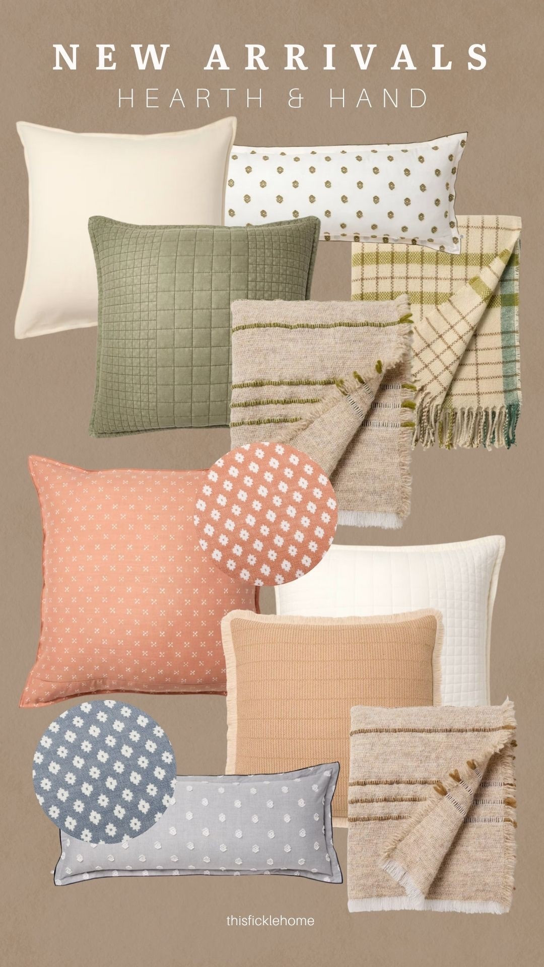 New home arrivals for fall from the Hearth & Hand collection at Target.

Throw pillows and throw blankets for fall! Mix and match throw pillows and blankets in your living room this fall.

#LTKSeasonal #LTKHome
