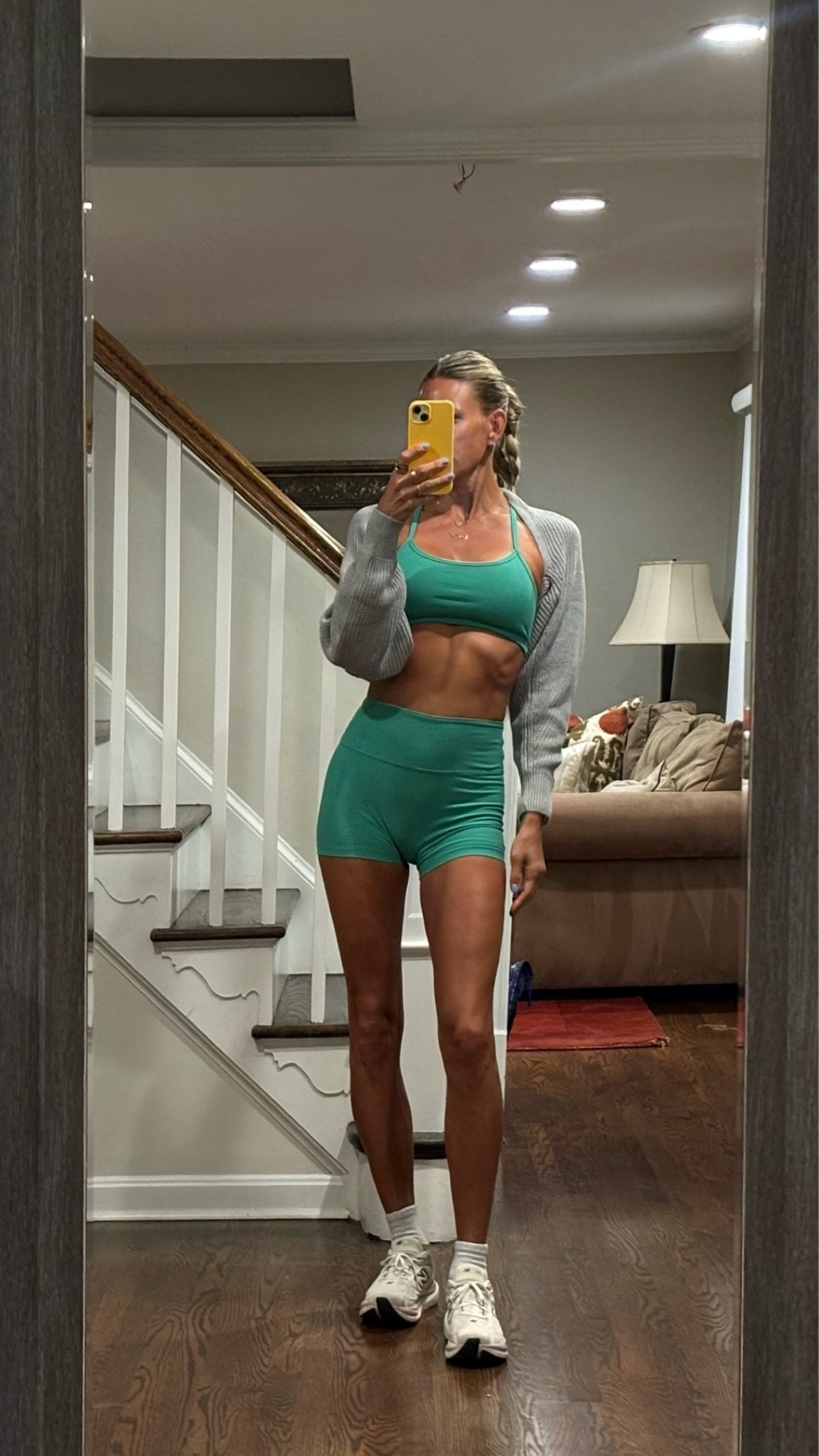 Headed to Barry’s Boot Camp in Beyond Yoga! Some of the best athletic and athlesuire wear out there!

#LTKActive #LTKOver40 #LTKdayinmylife