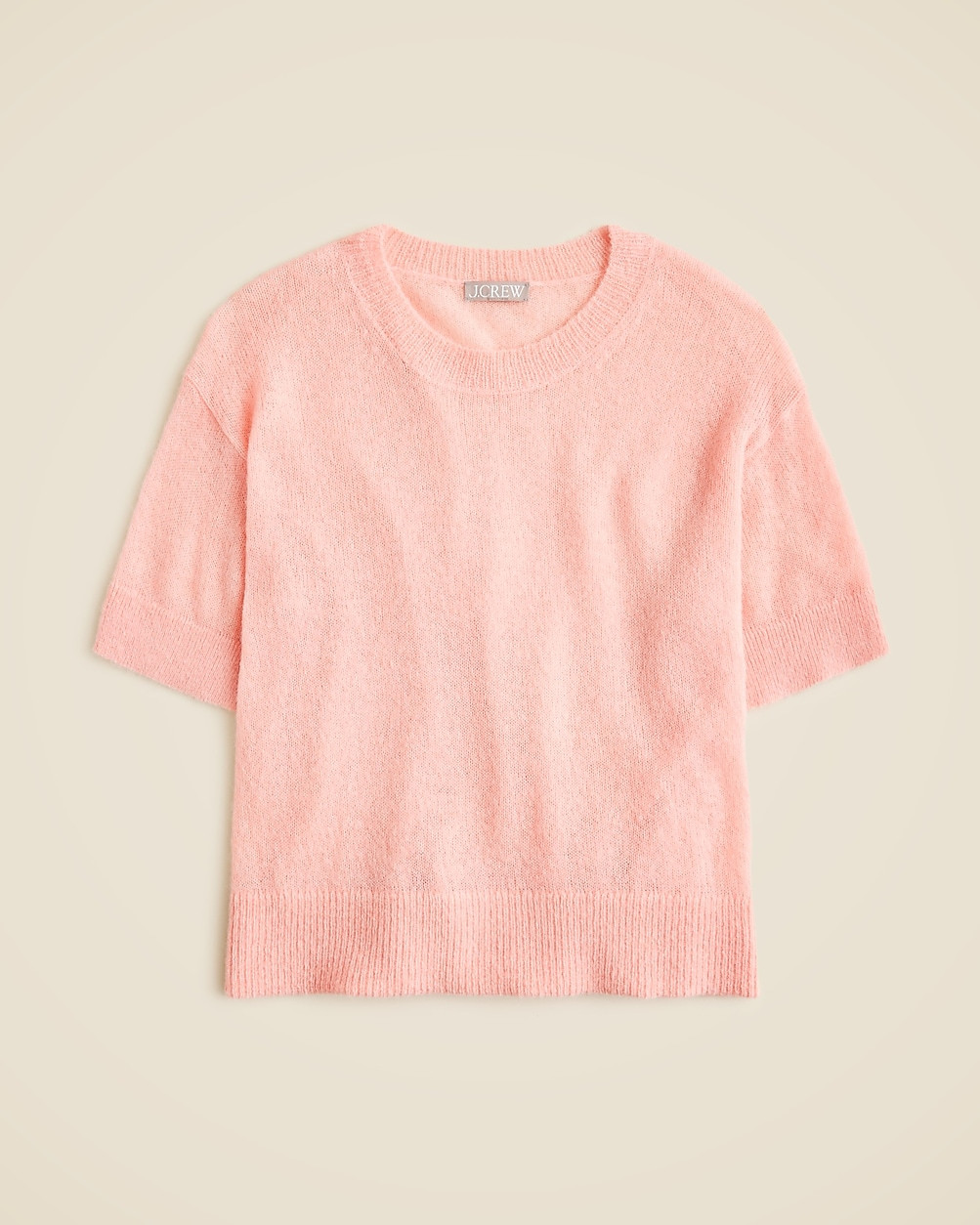 Alpaca-blend oversized sweater T-shirt | J. Crew US