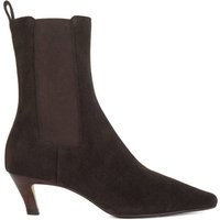 Dune London Women's Leather Kitten Heel Ankle Boots - 4 - Brown, Brown,Black,Dark Red | Marks & Spencer (UK)