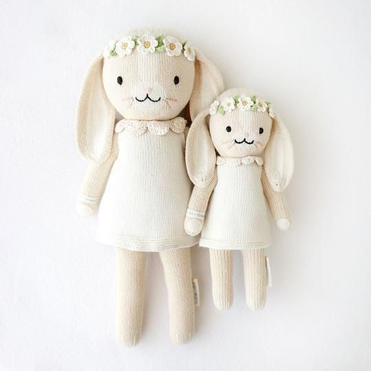 Cuddle + Kind Hannah the Bunny (Ivory) - Little | Bohemian Mama