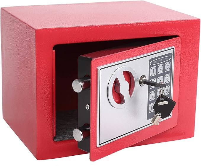 Yuanshikj Electronic Deluxe Digital Security Safe Box Key Keypad Lock Home Office Hotel Business ... | Amazon (US)