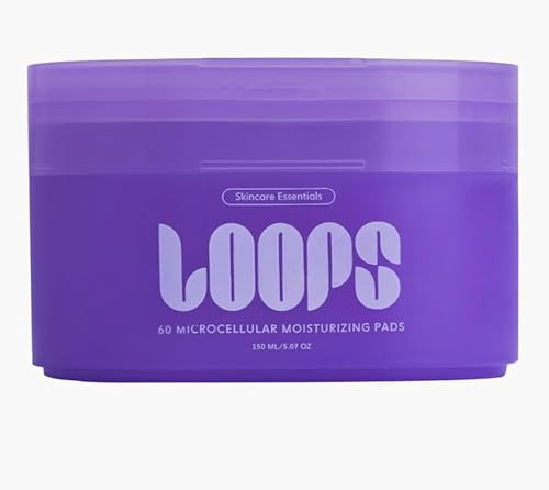 LOOPS MicroCellular Moisturizer Korean Skincare - Nourish, Replenish, and Rebalance - Collagen Boosting, Restoring, Moisturizing Skin Care - Pre-soaked Veocell Embo Pad - Mother's Day Gifts for Mom | Amazon (US)