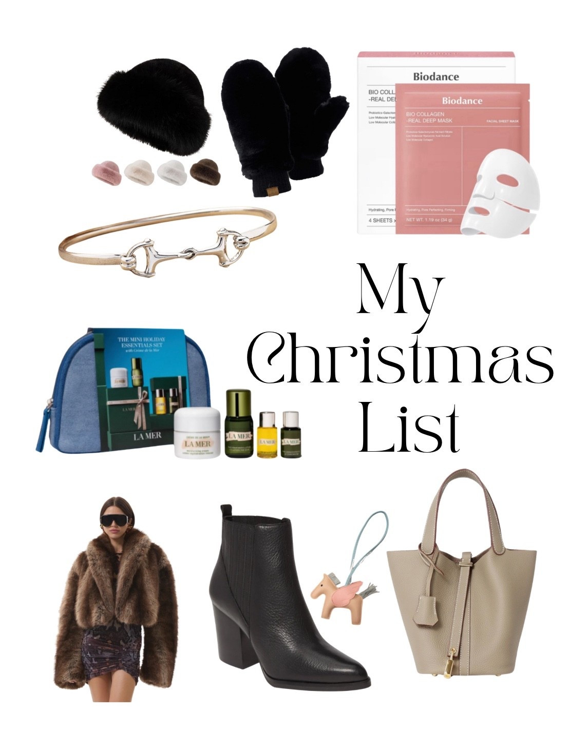 My Christmas list this year is pretty simple - cozy accessories, self care essentials, and a few replacement items for pieces in my closet that need a refresh. 

#LTKGiftGuide #LTKCyberWeek #LTKHoliday