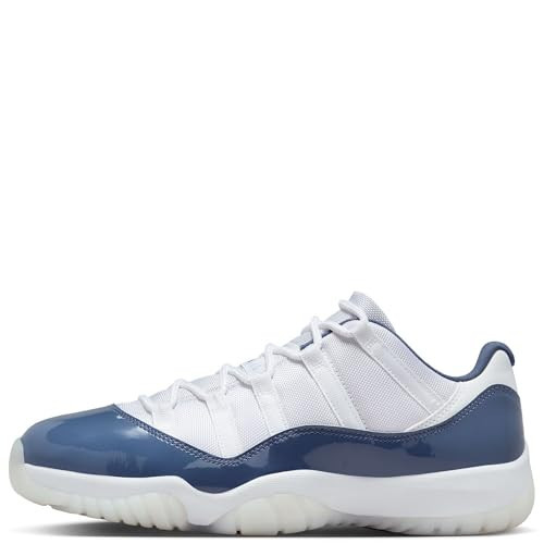 Air Jordan 11 Retro Low Diffused Blue Men's Shoes (FV5104-104, White/Diffused Blue/Football Grey) Size 13 | Amazon (US)