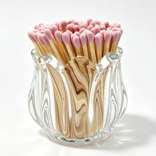 Match Holder with Striker x 4 Match Box Match Jar for Candles | Amazon (US)